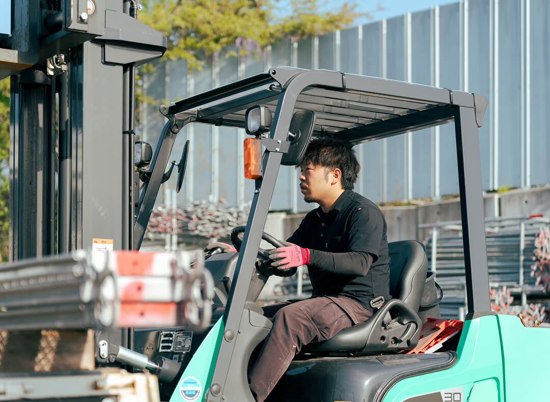 管理だけではなく、施工まで自分たちでやりきる。
